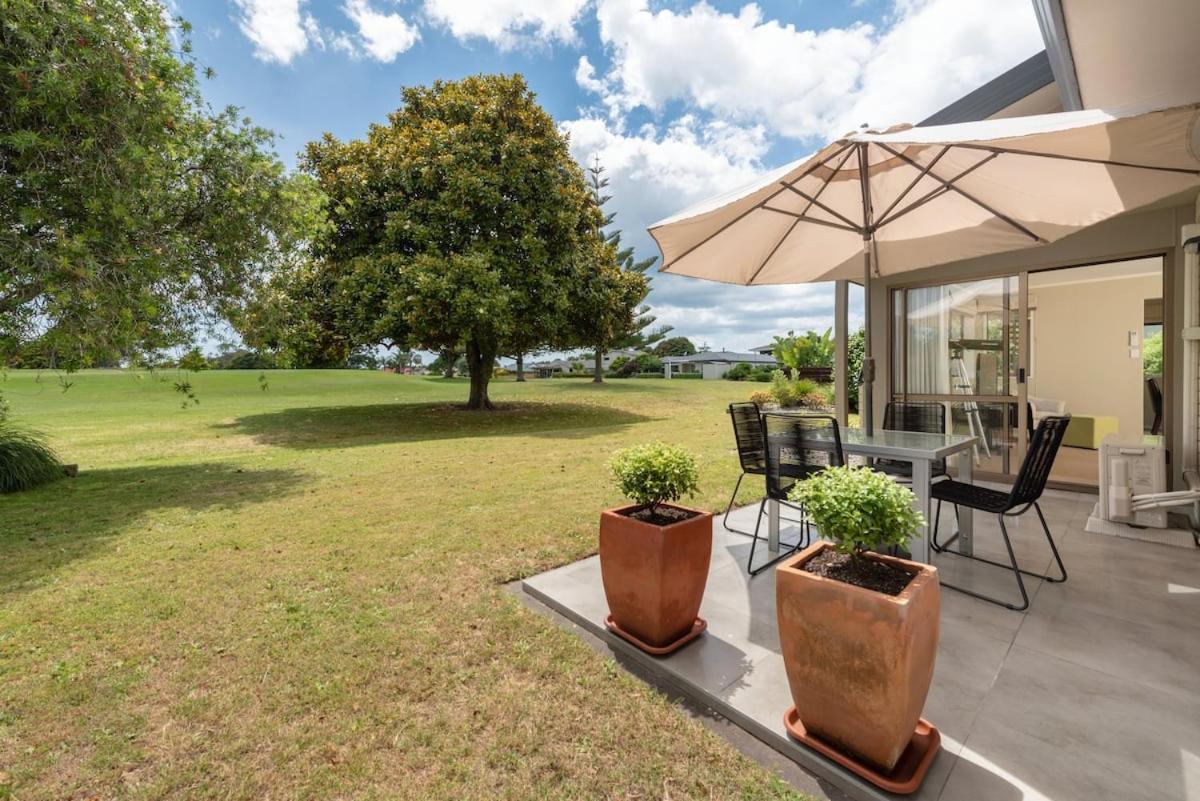 Golfers delight in quiet Cul de Sac Villa Mount Maunganui Buitenkant foto