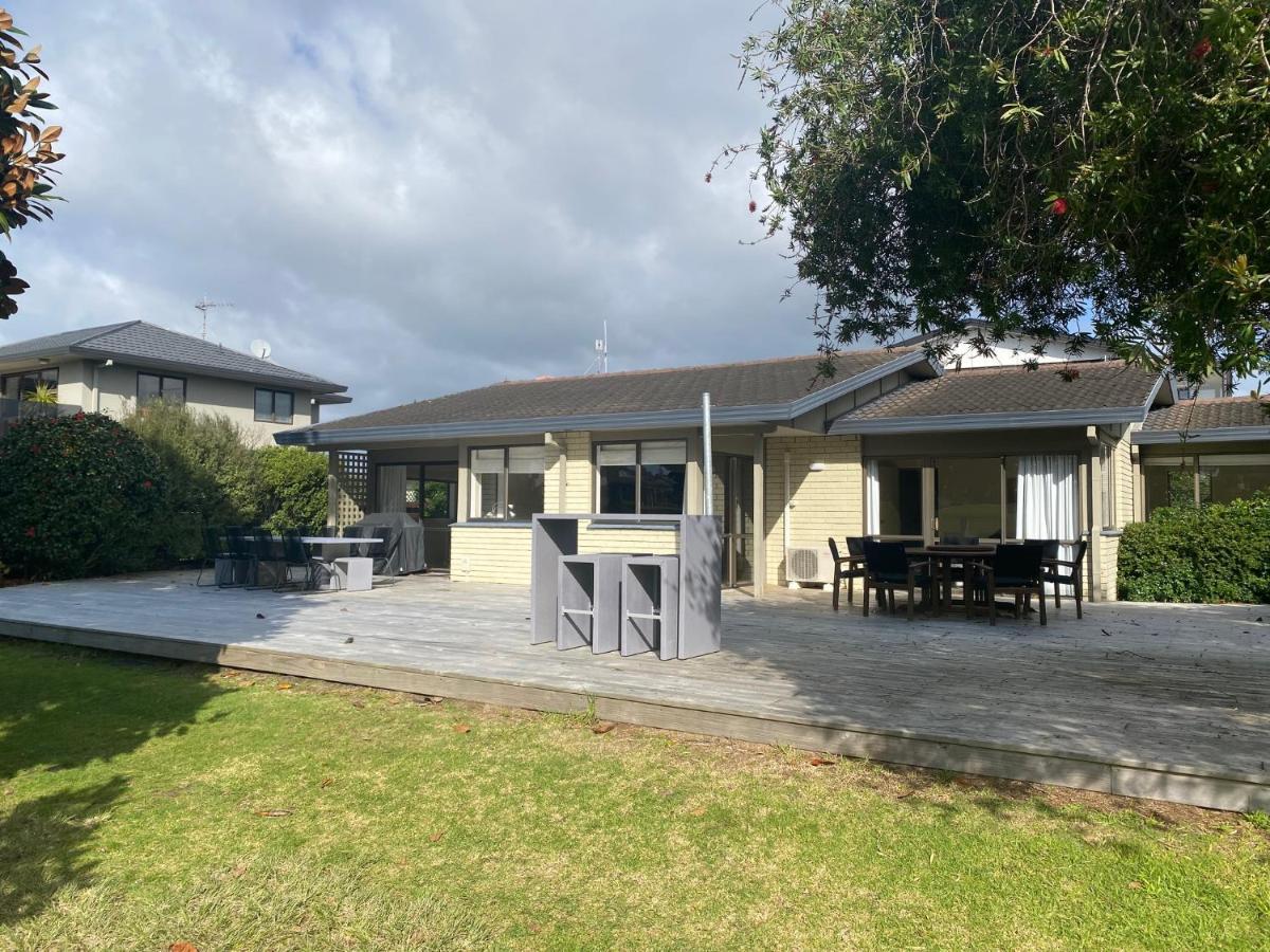 Golfers delight in quiet Cul de Sac Villa Mount Maunganui Buitenkant foto